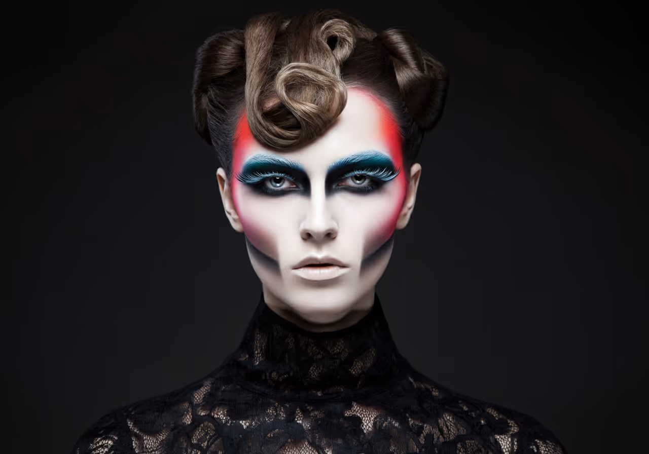 Avant-Garde Makeup and Hairstyles